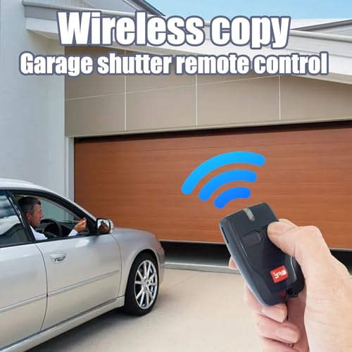 Miniatura 3 de Wenjion Mando A Distancia De 433 Mhz Para Abridor De Puerta Bft, Repuesto Para Control Remoto Bft Mitto 2, Llavero De Puerta De Garaje De 2 Canales Con Llavero, Compatible Con Sistema De Puerta