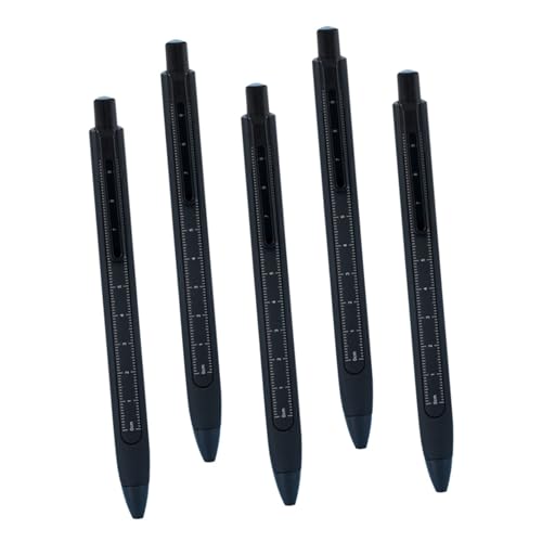 Bolígrafos de tinta gel Ruler 5 piezas secado rápido
