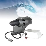 IYUESQ Pinne da Surf, Pinna elettrica motorizzata per tavola da Paddle Surf, Motore Elettrico subacqueo da 12 V, tavola da Surf, tavola da Surf, Kayak, tavola da Surf, Ricaricabile per Ta