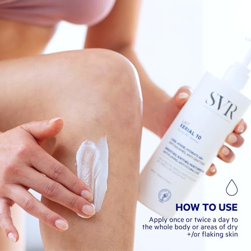 SVR XERIAL 10 Ultra-Rich Body Lotion, 10% Pure Urea, Panthenol and Shea Butter 48hr Moisturiser for Flaky, Scaly, Ashy, Extremely Dry, Psoriasis-Prone Skin - Image 6