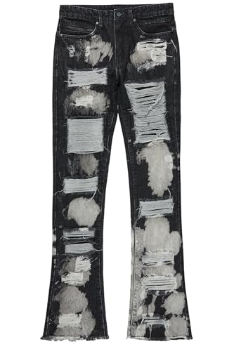 Men's Stig Stacked Flare Jean2