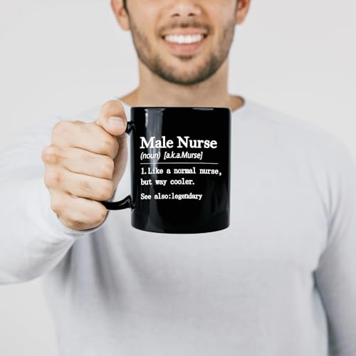 Taza de café para enfermeros hombres 11 oz miniatura 7
