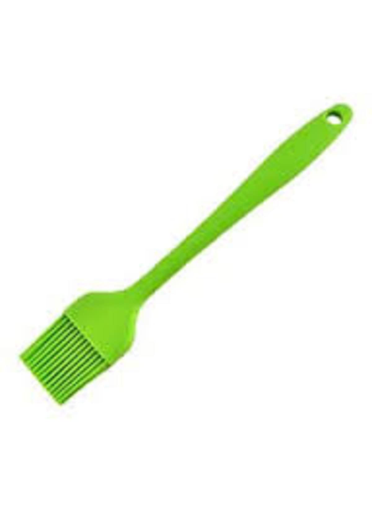 STAGER Non-Slip Full Silicon Basting Brush, Heat Resistant Non-Stick Flexible Rubber Bakeware Tool Essential Cooking Gadget,Easy to Use, Say Bye to Plastic, Multicolor (Pack of 1).