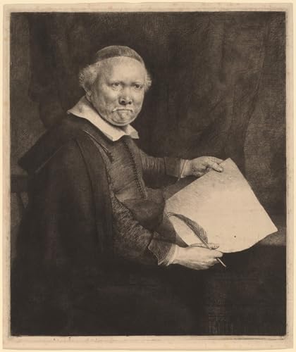 Tableau Toile Rembrandt par Lieven Willemsz Van Coppenol Décoration Murale 60x90cm
