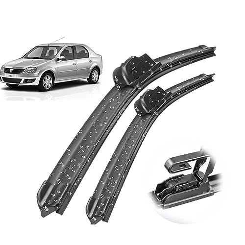 Essuie-glace automatique sans bruit pour Renault Logan 1 | Balai de pare-brise avant 2004-2011