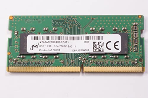 FMS Compatible with MTA8ATF1G64HZ-2G6E1 Replacement for Micron 8gb Pc4-21300 Ddr4-2666mhz So-Dimm Memory