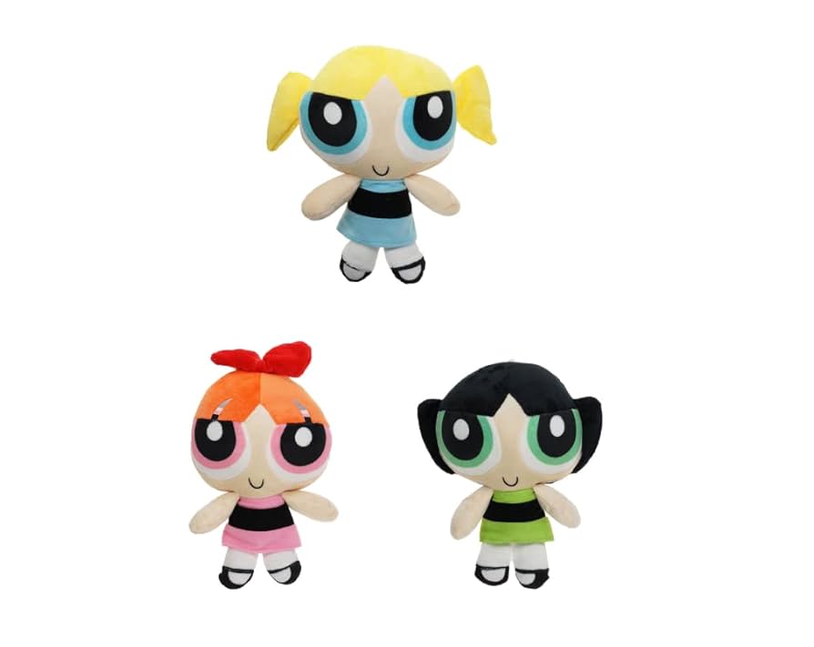 パワーパフガールズ　ぬいぐるみ　ブロッサム　バブルス　バターカップ Amazon.co.jp: パワーパフガールズ ぬいぐるみ ドール 人形