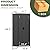 Patiowell 28 Cuft Outdoor Storage Cabinet, Metal Storage Shed with Lockable Door & 3 Adjustable Shelves, Indoor Outdoor Vertical Waterproof Tool Shed for Backyard Garden Patio, Black