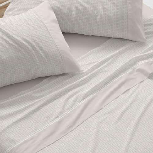 Parure de lit 90x200 Burrito Blanco drap lit 90 motif 540 avoine - 3