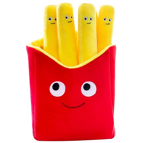 Oreiller frites coussin peluche alimentaire dessin anime 40cm