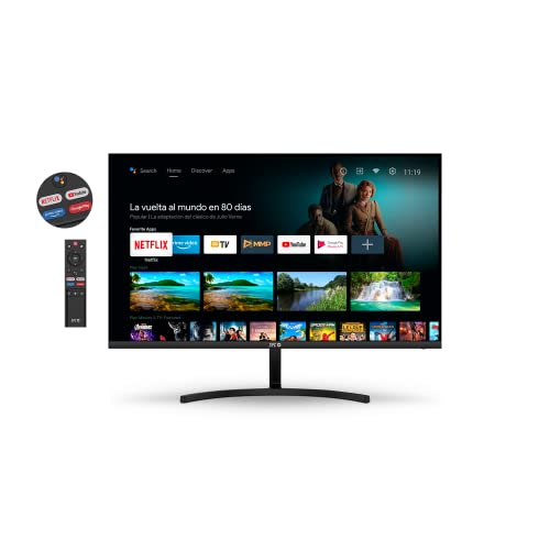 Monitor Android TV 27 para teletrabajo y streaming en el dormitorio 3