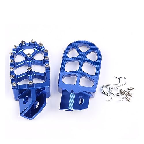 Repose-Pieds Moto Bleu pour Yamaha WR200 WR250 WR500 1987-1997