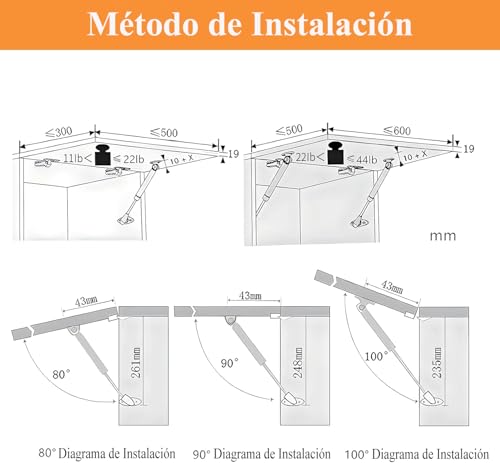 Bisagra de pistón 3 Imagen adicional
