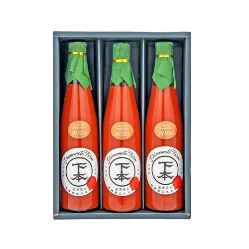 完熟飛騨トマトジュース3本入り|飛騨高山 新鮮 野菜ジュース こだわり 完熟 とまと 高山市 下本農園