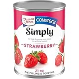 Duncan Hines Comstock, Strawberry Pie Filling and Topping, Ready to Use, 21 oz.