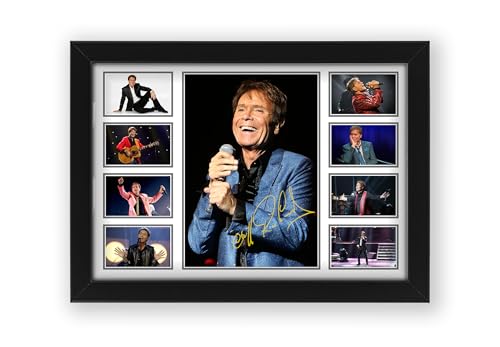 Cliff Richard Poster Print - Limited Edition Autograph Fan Gift Collectible Memorabilia Merchandise (Unframed A4 (30x21cm))