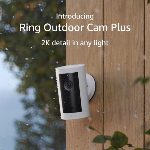 image for Introducing Ring Outdoor Cam Plus, Battery — Wide-Angle 2K Video wit