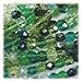 Czech Fire Polish Glass Beads 8mm Round EVER GREEN Mix (50 Beads)