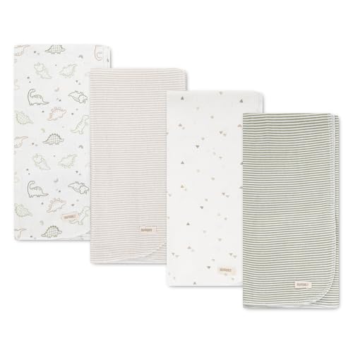HUGGIES 4-Pack Flannel Receiving Blankets - image 1