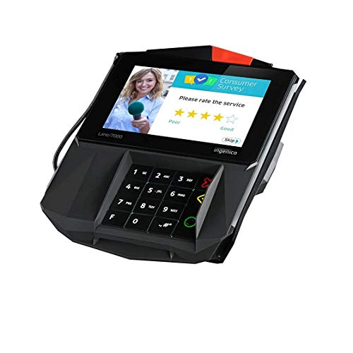 Ingenico Lane 7000 Screen Protector, BoxWave [ClearTouch Anti-Glare (2-Pack)] Anti-Fingerprint Matte Film Skin for Ingenico Lane 7000