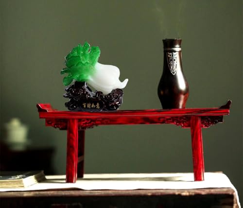 Estatua Feng Shui Pak Choi para Suerte y Riqueza miniatura 3