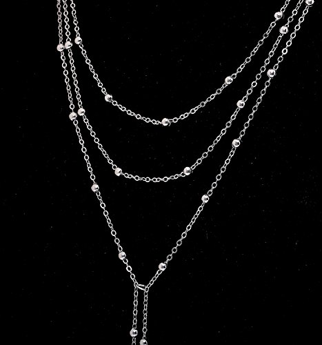 MOLOCH Layer Choker Long Chain Tassel Pendant Necklace Handmade Bead Station y Necklace Charm Chain Jewelry Necklace3