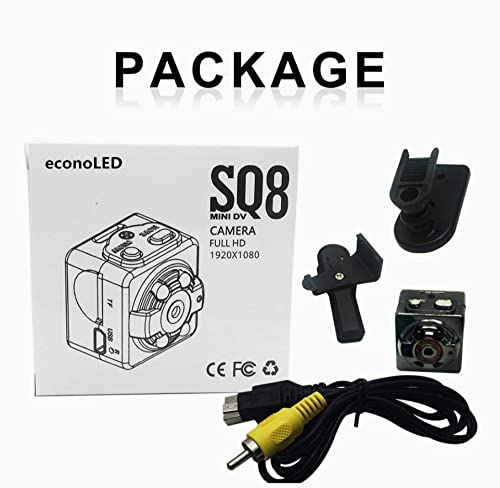 【新品】SQ8 Mini DV 小型カメラ フルHD 1920x1080 2台 Buy SQ8 Mini DV Motion Detection Sports and Action Camera (Black