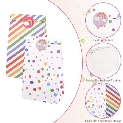 mypartyco 24 Pack Treat Bags for Kids 9.44" X 5.12" X 3.14" — view 3