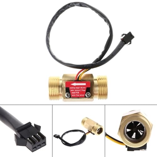 Capteur de débit d'eau G3/4 DN20 1-30 L/Min pour mesure précise de liquide