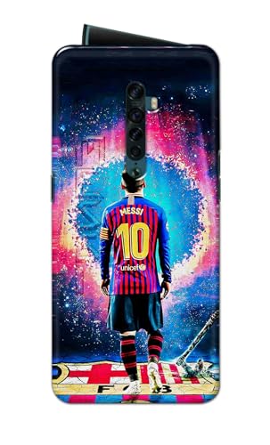 Image of Printed Hard Back Cover for Oppo Reno2 Back Cover (Famous Football Player -J1) -190724(EA)