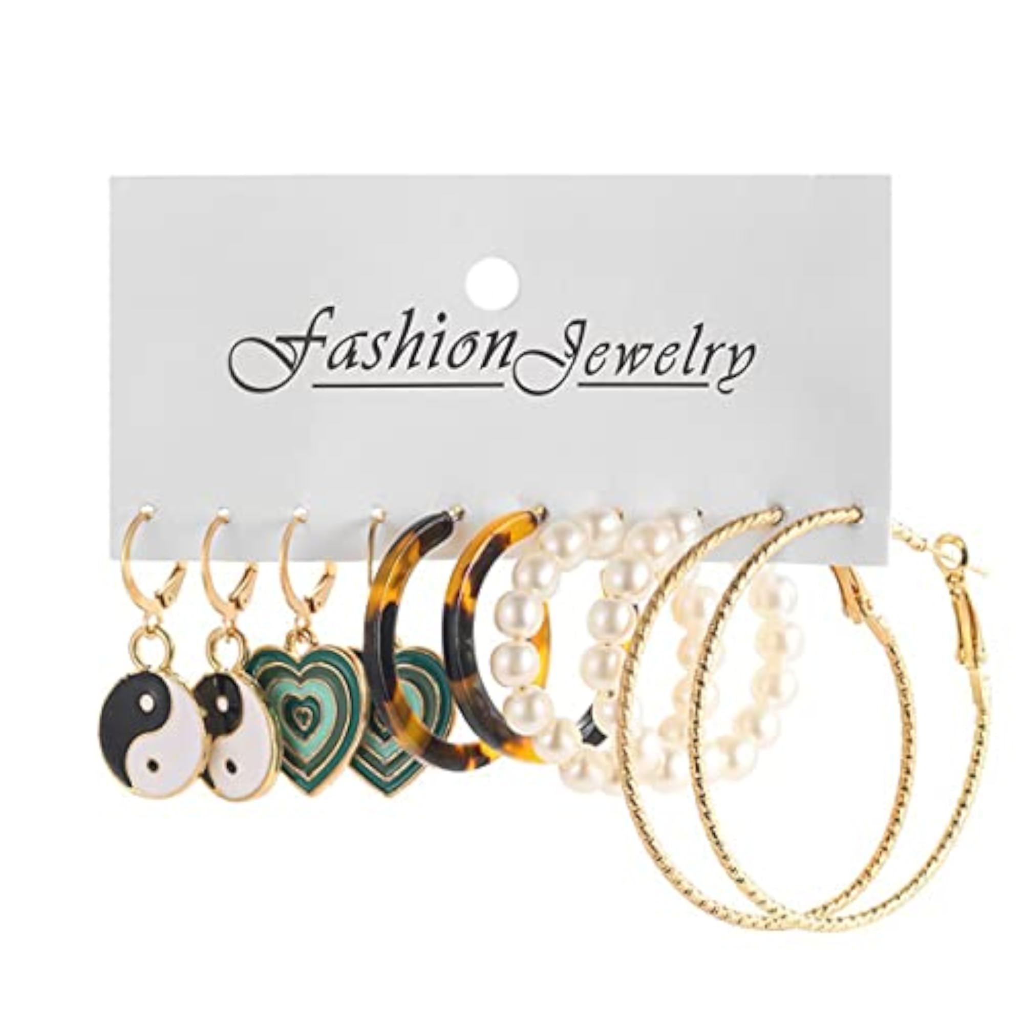 Gold-Plated Drop Earrings JG-PC-ERGD-8664