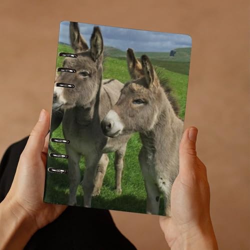 Cahier à anneaux A5 rechargeable carnet de notes ligné imperméable - 7