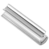 HEALLILY Metall Gitarre Rutsche Ton Bar Finger Ton Lap Steel Rutsche E- Gitarren Dobro Rutsche Bar für Elektrische Gitarre Bass Hawaiian Gitarre Zubehör Silber