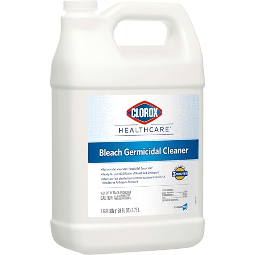Clorox Healthcare Bleach Germicidal Cleaner Refill, 128 fl. oz. - image 9