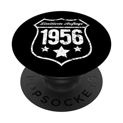 Regalo de cumpleaños para padre 65 cumpleaños abuelo 65 años 1956 PopSockets PopGrip Intercambiable