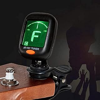XCC Pince rotative Pliable Haute sensibilité for Guitare chromatique Basse Violon ukulélé accordeur à Pince numérique - Les Beatles, Paul McCartney, John Lennon, RIngo Starr, George Harrison XCC Pince rotative Pliable Haute sensibilité for Guitare chromatique Basse Violon ukulélé accordeur à Pince numérique – Image 5