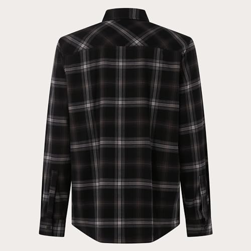 Image of Oakley Men's Team Collection Skull Flannel Shirt