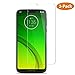 Produktbild Yichxu [2 Stück] Panzerglasfolie für Moto G7 Power, Schutzglas Displayschutzfolie für Motorola G7 Power, 9H Härte Anti-Kratzen HD Klar Anti Fingerabdruck Schutzfolie für Motorola Moto G7 Power