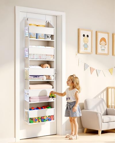 Image of ULG 2 Pack 5-tier Over the Door Organizer Beige