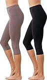 ✅Erwin Müller Single-Jersey Damen-Capri-Leggings im 2er-Pack.