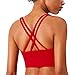 Price comparison product image Ergocar Workout Outfits for Women 2 Piece Set, Seamless Workout High Waist Leggings, Women's Light Support Cross Back Sports Bra Tracksuits Set, Yoga Gym Clothes for Yoga Running Fitness