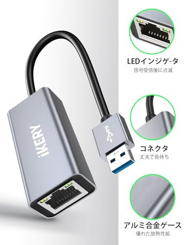 IKERY 有線LANアダプター TALAN01 の商品画像 4