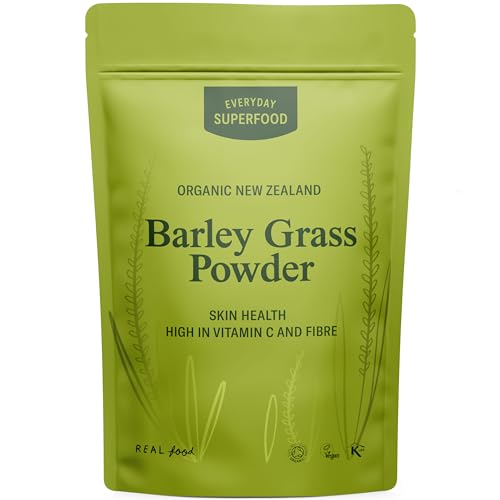 Image of Everyday Superfood Organic New Zealand Barley Grass Powder 50g, Green Fine Milled Barley Grass Ideal in Juice and Smoothies