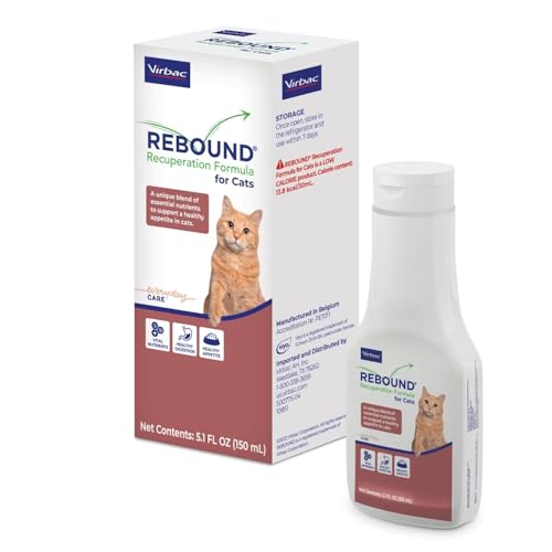 Rebound Recuperation Formula for Cats, Hydration Support | Nutritional liquid diet with essential amino acids and prebiotics to stimulate appetite and support recovery post illness - Image 5