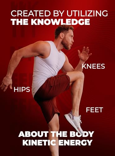 Image of Running & Sport Insoles for Men & Women - Athletic Sneaker Inserts | Shock Absorption, Energy Return, Cushioned, Basketball, Walking, Hiking, Tennis, Cleats, Gym Training, Arch Support