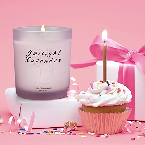 2 Pack Candles Gifts For Women,Large Jar 24 Oz Lavender Candles For Home Scented.140 Hours Burning Time,Long-Lasting Pleasant Fragrance Candles For Bath Yoga Meditation #TOP5