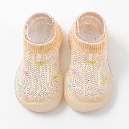 Shoes for Kids,Infant Boys Girls Socks Shoes Toddler Breathable Mesh The Floor Socks Non Slip Prewalker Sock Shoes2