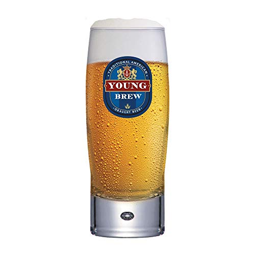 Copo de Vidro para Cerveja Decorado Young Strange 300ml - Ruvolo