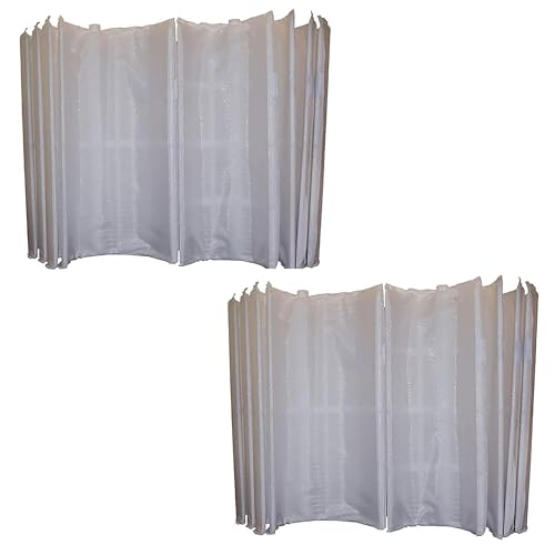 Hurricane Filters 2 Pack HF-DE48-SET - 48 Square Feet DE Grid Filter Replacement for PFS2448, FG-2004, FC-9540, Hayward DEX4800 DA/DS - Best Value USA DE Grid Pool Filters