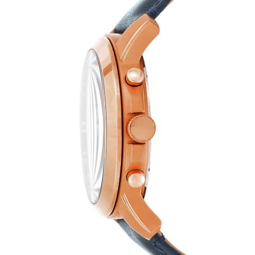 Fossil Montre pour hommes Grant, mouvement chronographe à quartz, boîtier en...